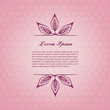 Rose calligraphic elements Illustrazione stock