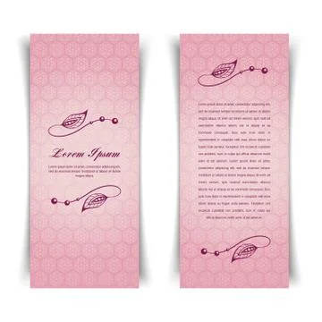 Rose calligraphic elements Stock Illustration