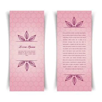 Rose calligraphic elements Stock Illustration