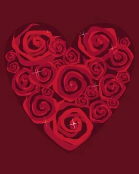 Rose design Stock Illustration