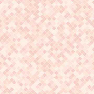 Rose diamond pattern. Seamless vector Illustrazione stock