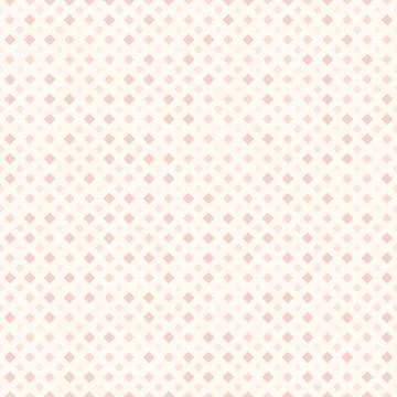Rose diamond pattern. Seamless vector background Stock Illustration