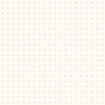 Rose dot pattern. Seamless vector Stock Illustration