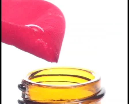 Rose essence in bottle V2 - PAL Video stock 10769827