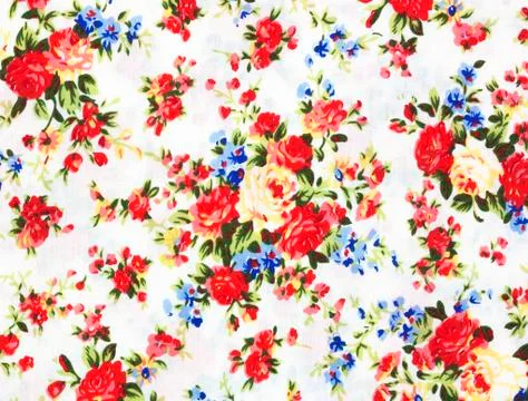 Rose fabric background Stock Photos