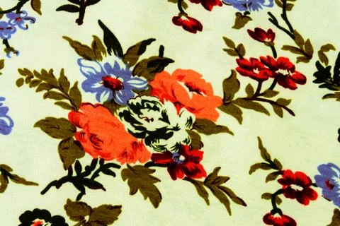 Rose fabric background Stock Photos