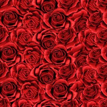 Rose flower Seamless pattern background texture. suitable for printing textile イラスト素材