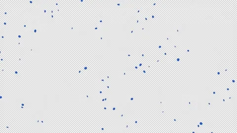 Rose Flutter Down 01 Loop Blue HD Stock Footage 312511548