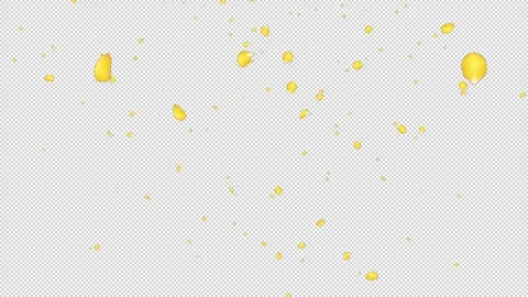 Rose Flutter Lookup 01 Loop Yellow HD Stock Footage 312511626