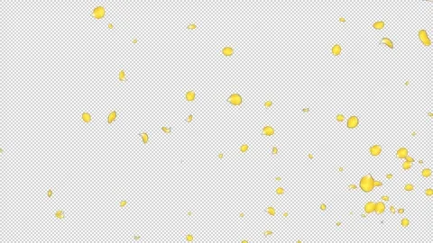 Rose Flutter Slow 01 Yellow HD Stock Footage 312511662