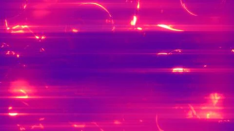 Rose gauzy liquid bubbles shining with horizontal flares Illustrazione stock