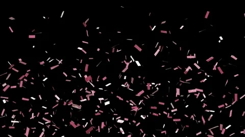 Rose Gold Collection #1 with alpha transparency Stock Footage 84635564