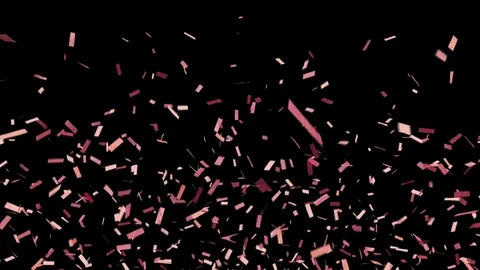 Rose Gold Collection #2 with alpha transparency Stock Footage 84633370