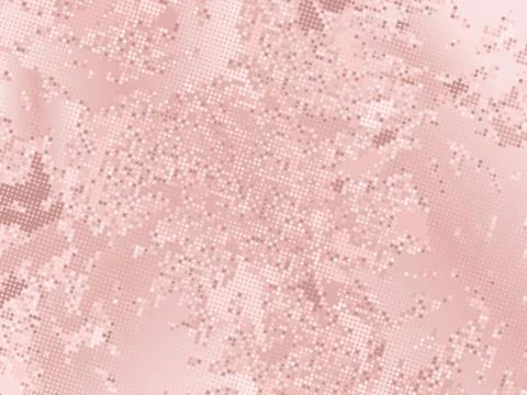 Rose gold sequins texture. Abstract halftone background. Vector golden pattern Illustrazione stock