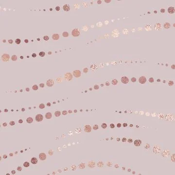 Rose gold. Vector decorative background with imitation of foiling. Background Stock Illustration