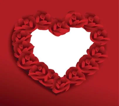 Rose heart Stock Illustration