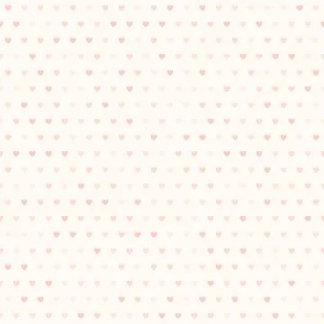 Rose heart pattern. Seamless vector Stock Illustration