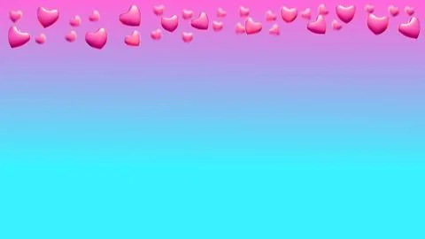 Rose Hearts Stock Illustration