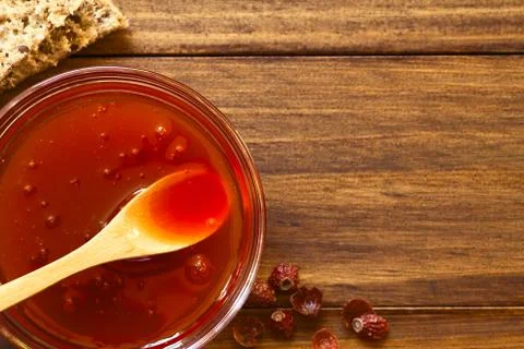 Rose Hip Jam Stock Photos