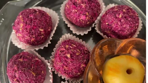 Rose laddu Stock Footage 320035765