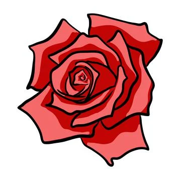 Rose logo Stock Illustration
