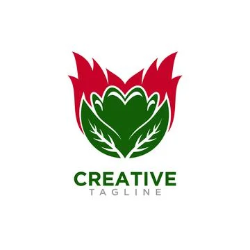 Rose logo Stock Illustration