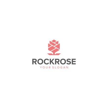 Rose logo Stock Illustration
