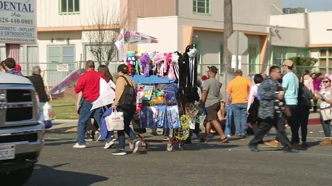 Rose Parade memorabilia Stock Footage 85331199