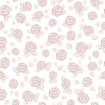 Rose pattern Stock Illustration