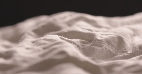 Rose Petals fall on bed for valentines day Stock Footage 127131018