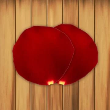 Rose petals Stock Illustration