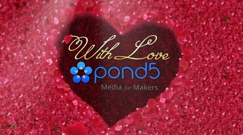 Rose Petals Logo 4K & HD Stock After Effects