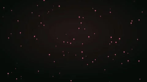 Rose pink spores for botanical visuals. Organic nature motion graphic for Vídeos de archivo 342623081
