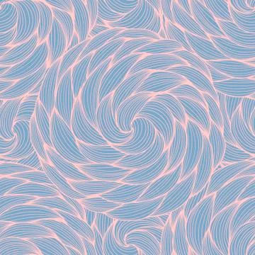 Rose Quartz and Serenity vector pattern Stock Illustration
