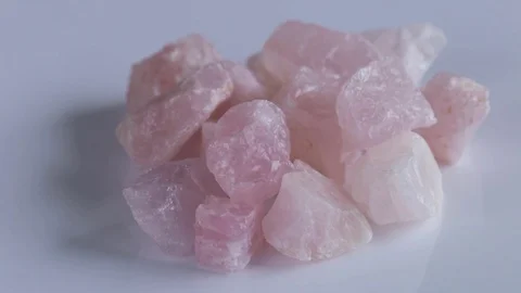 Rose quartz Stock Footage 70756368