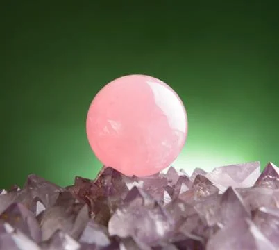 Rose quartz Stock Photos