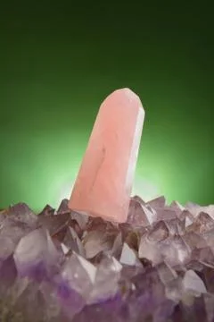 Rose quartz Stock Photos