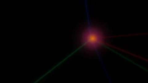 Rose rgb split overlay for chromatic effect. Video overlay 스톡 동영상 342623183