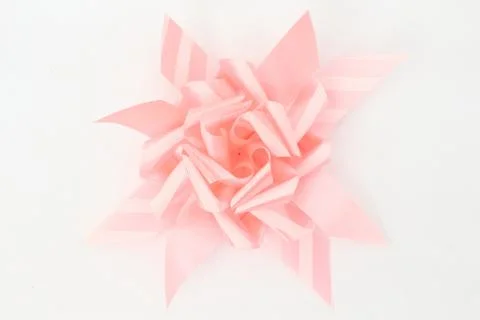 Rose with ribbon. Stock Photos