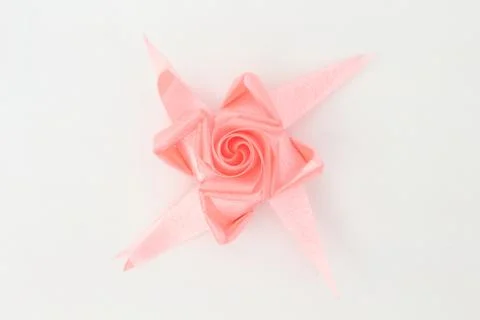 Rose with ribbon. Stock-Fotos