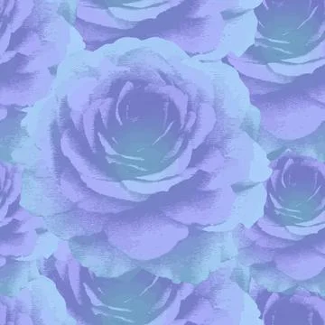 Rose seamless pattern Stock Illustration