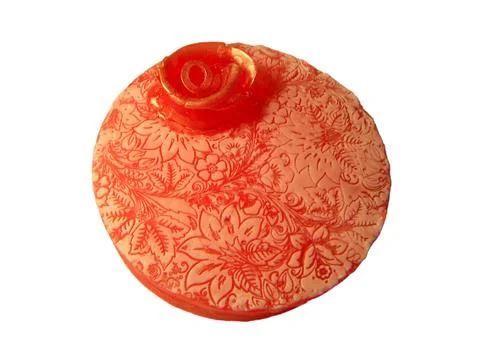 Rose soap with texture Stock Photos