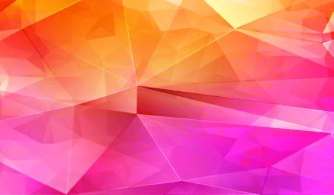 Rose triangle pattern. abstract background Stock Illustration