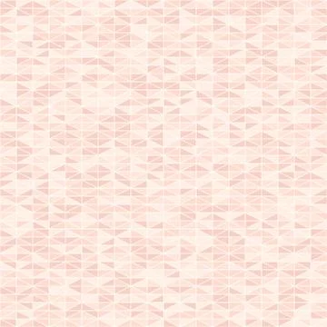 Rose triangle pattern. Seamless vector Illustrazione stock