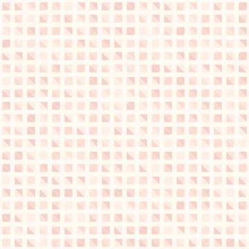 Rose triangle pattern. Seamless vector Illustrazione stock