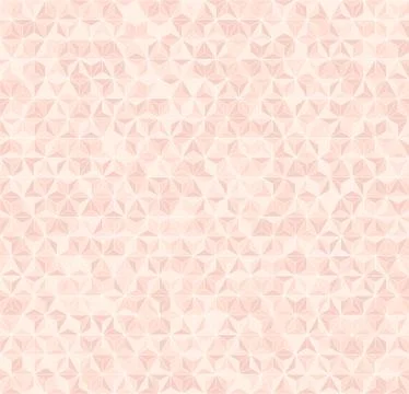 Rose triangle pattern. Seamless vector Stock Illustration