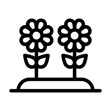 Rose Vector Icon Design Illustration Illustrazione stock