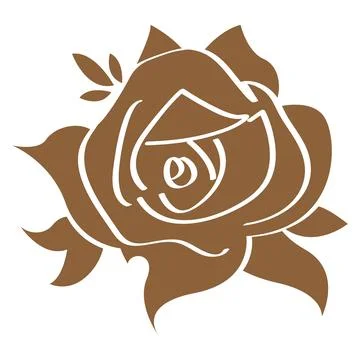 The rose vector illustration design Stock Illustration