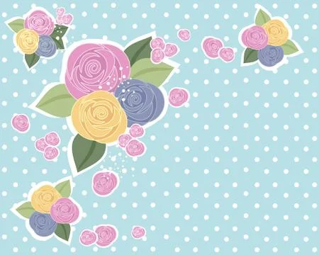 Rose vintage Stock Illustration