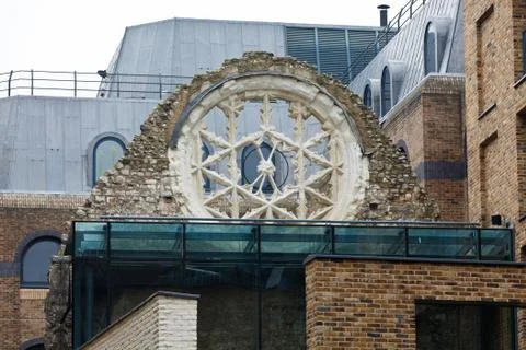 The rose window Stock Photos